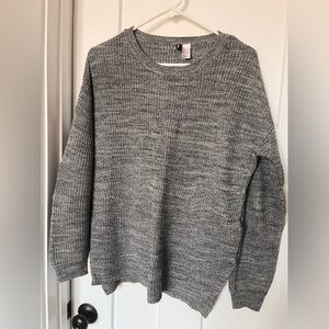 H&M Women's Blue Crewneck Sweater